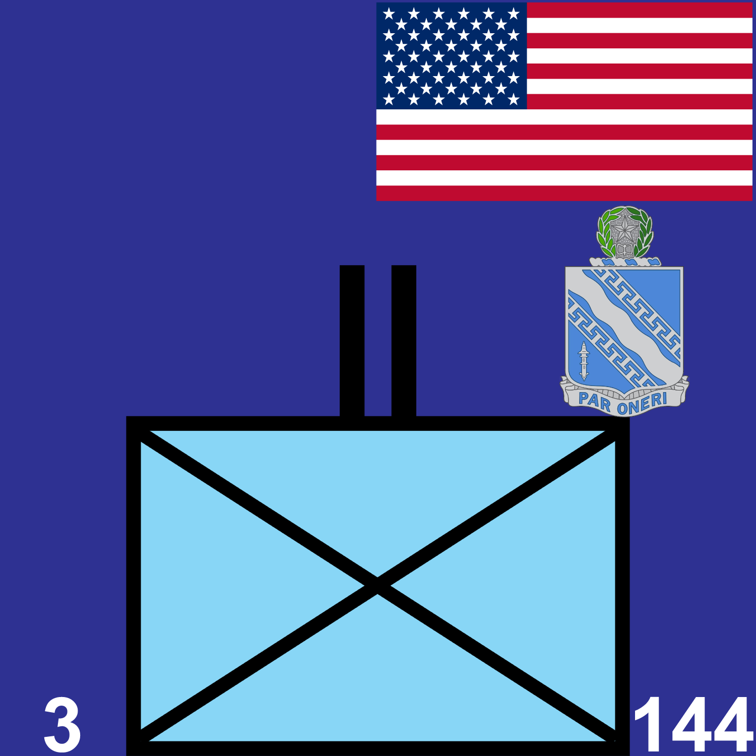 3d Battalion, 144th Infantry Regiment icon